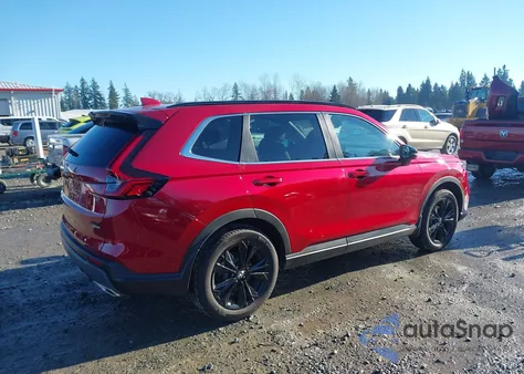 2025 Honda Cr-V Hybrid Sport Touring z USA, uszkodzony, nr VIN 7FARS6H90SE110952